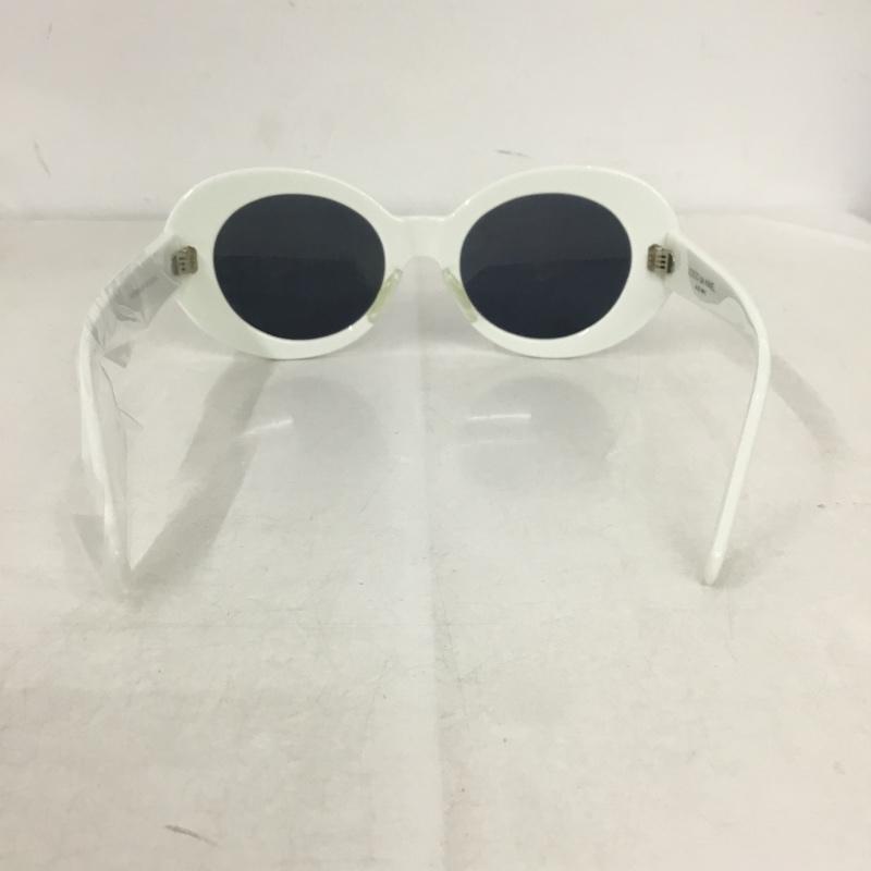 ASIWC ASIWC めがね・サングラス サングラス COCO DE KIMEL ケース付き ロゴ、文字 白 / ホワイト / X 黒 / ブラック /  レディース USED 古着 中古 10145505