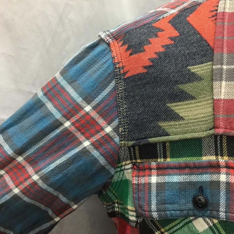ポロラルフローレン POLO RALPH LAUREN シャツ、ブラウス 長袖 長袖シャツ カラーシャツ ポケットシャツ 長袖カットソー インディアン柄シャツ S ネイティブ柄 マルチカラー / マルチカラー /  メンズ USED 古着 中古 10115631