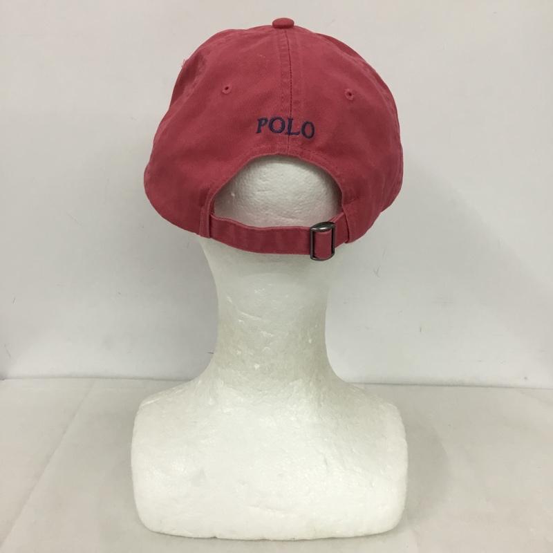 ポロラルフローレン POLO RALPH LAUREN 帽子 キャップ ワンポイント 桃 / ピンク /  メンズ USED 古着 中古 10144326