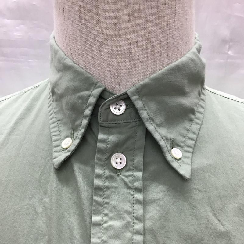 ポロバイラルフローレン Polo by RALPH LAUREN シャツ、ブラウス 長袖 XS 無地 薄緑 / ライトグリーン /  メンズ USED 古着 中古 10122018