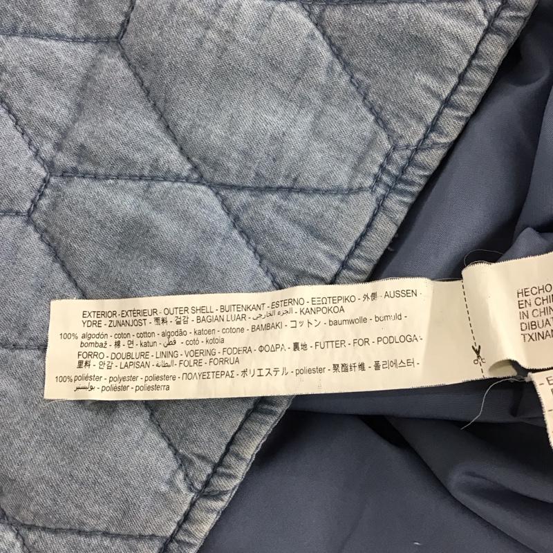 ザラ ZARA ジャケット、上着 ジャケット、ブレザー キルティングジャケット S 無地 水色 / ライトブルー /  レディース USED 古着 中古 10148706