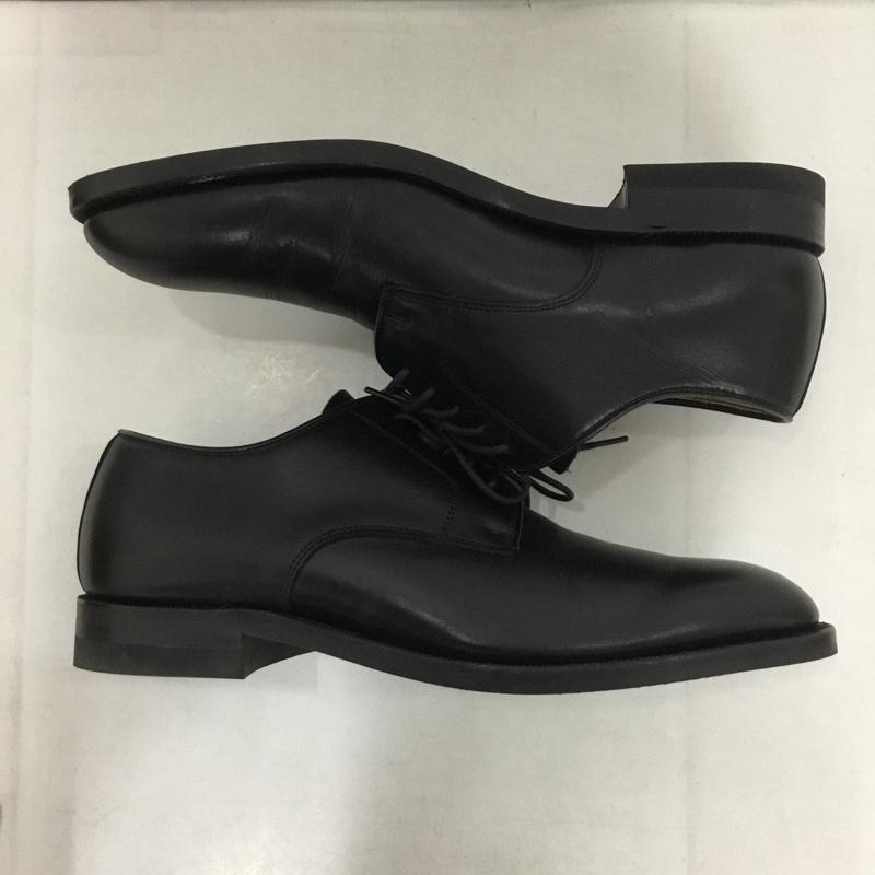 リーガル REGAL 革靴 革靴 JU17 ビジネスシューズ プレーントゥ 25 25.0cm 無地 黒 / ブラック /  メンズ USED 古着 中古 10140788