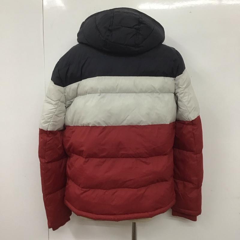 トミーヒルフィガー TOMMY HILFIGER ジャケット、上着 ジャンパー、ブルゾン ジップアップジャケット ダウンジャケット カジュアルジャケット アウター M ロゴ、文字 白 / ホワイト / X 紺 / ネイビー / X 赤 / レッド /  メンズ USED 古着 中古 10106725