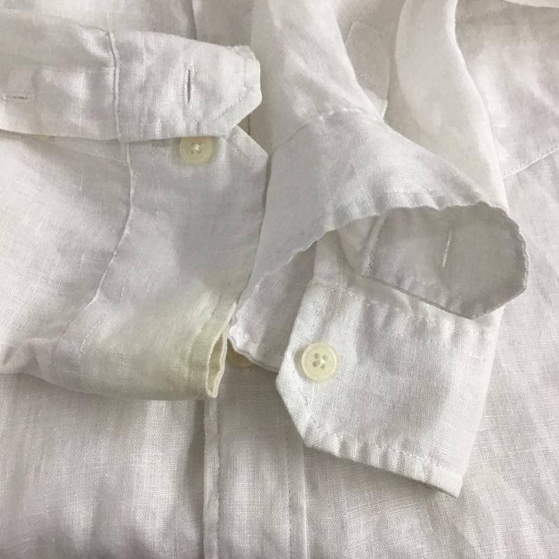 アーバンリサーチ URBAN RESEARCH シャツ、ブラウス 七分袖 40 無地 白 / ホワイト /  メンズ USED 古着 中古 10132019
