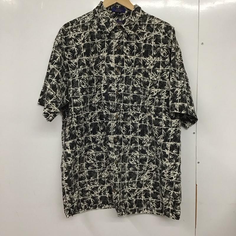 ペンドルトン PENDLETON シャツ、ブラウス 半袖 半袖シャツ プリントシャツ ポケットシャツ L プリント 白 / ホワイト / X 黒 / ブラック / X 灰 / グレー /  メンズ USED 古着 中古 10132899