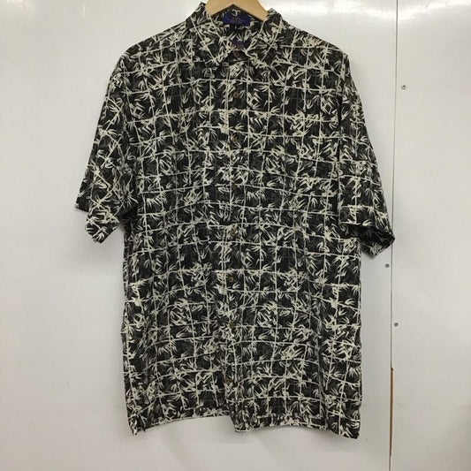 ペンドルトン PENDLETON シャツ、ブラウス 半袖 半袖シャツ プリントシャツ ポケットシャツ L プリント 白 / ホワイト / X 黒 / ブラック / X 灰 / グレー /  メンズ USED 古着 中古 10132899