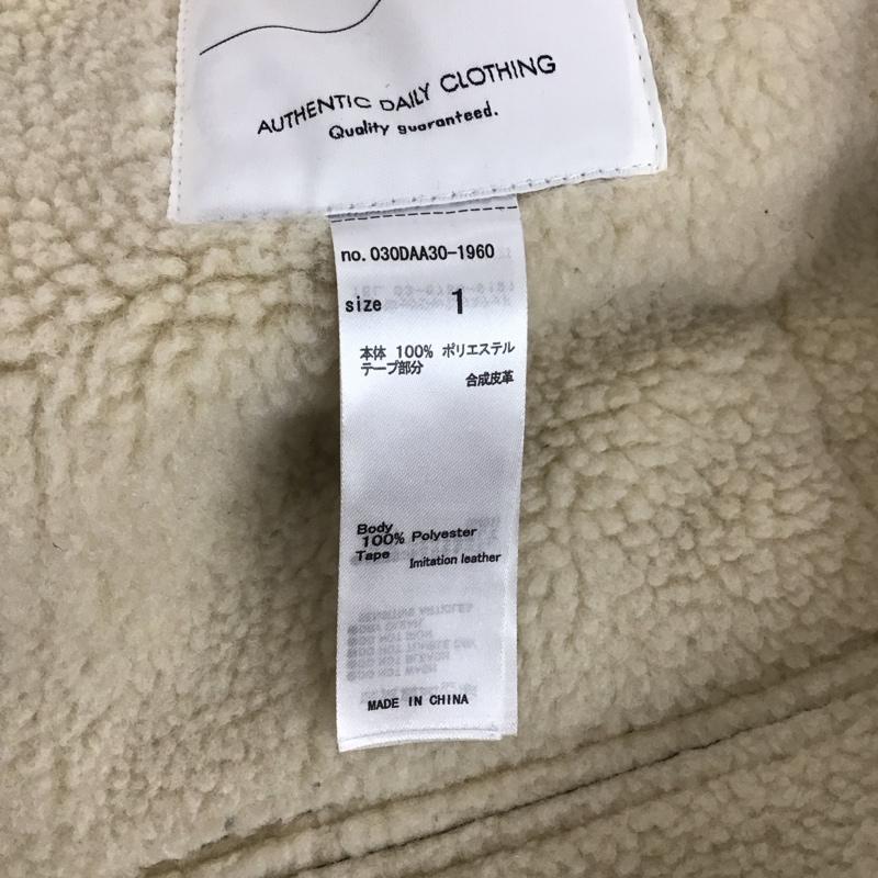 スライ SLY ジャケット、上着 ジャケット、ブレザー 030DAA30-1960 OVER SIZE B-3 裏ボア 1 無地 ベージュ / ベージュ / X 茶 / ブラウン /  レディース USED 古着 中古 10119632