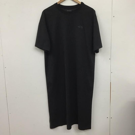 ザノースフェイス THE NORTH FACE ワンピース ひざ丈スカート NTW12266 テックラウンジワンピース M 無地 X ロゴ、文字 黒 / ブラック /  レディース USED 古着 中古 10139733