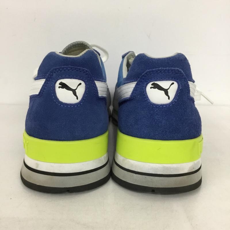 プーマ PUMA スニーカー スニーカー 341044 71 TX-3 28cm 28.0cm ロゴ、文字 青 / ブルー / X 白 / ホワイト /  メンズ USED 古着 中古 10144316
