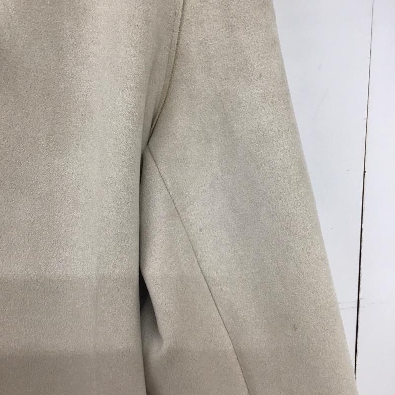ザラ ZARA コート コート一般 4968/021/710 L 無地 ベージュ / ベージュ /  レディース USED 古着 中古 10132787