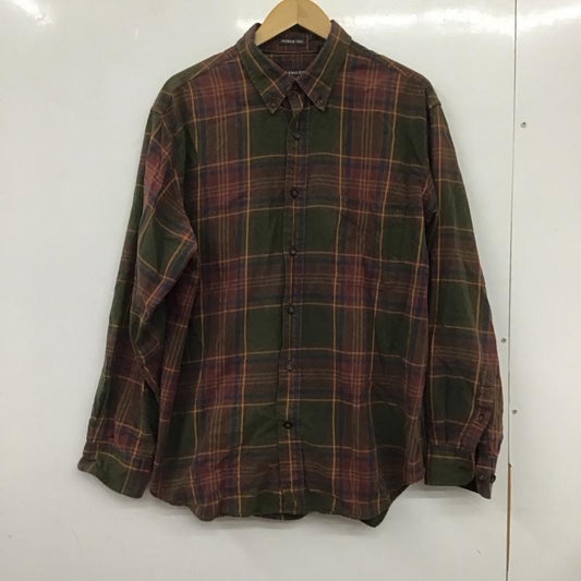 古着 USED シャツ、ブラウス 長袖 長袖シャツ チェックシャツ カラーシャツ ボタンダウンシャツ L チェック マルチカラー / マルチカラー /  メンズ USED 古着 中古 10134892