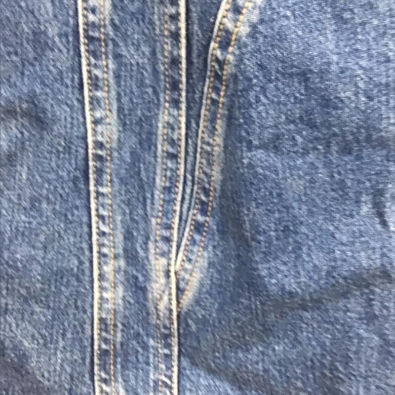 ザラ ZARA ワンピース ミニスカート デニム M 無地 青 / ブルー /  レディース USED 古着 中古 10150544