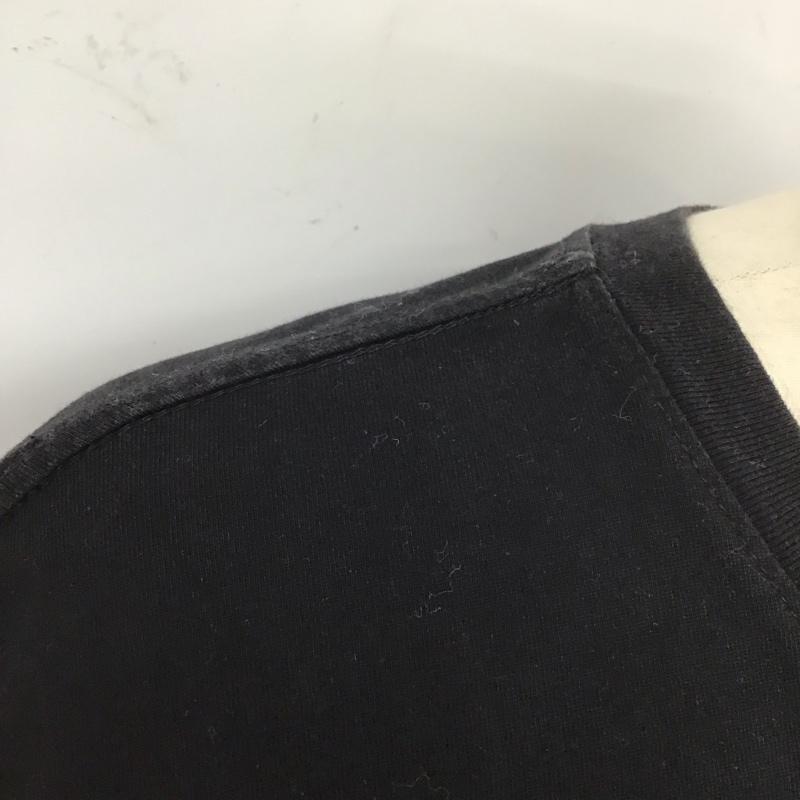 エッセンシャルズ ESSENTIALS Tシャツ 半袖 半袖カットソー プリントTシャツ クルーネックカットソー S ロゴ、文字 黒 / ブラック /  メンズ USED 古着 中古 10125114