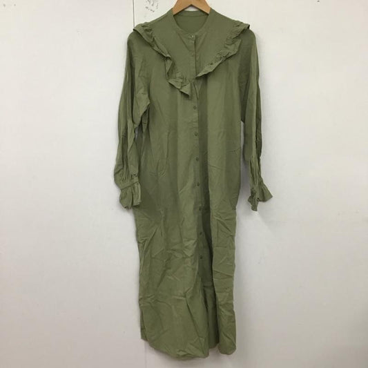 ローリーズファーム LOWRYS FARM ワンピース ロングスカート FREE 無地 緑 / グリーン /  レディース USED 古着 中古 10129144
