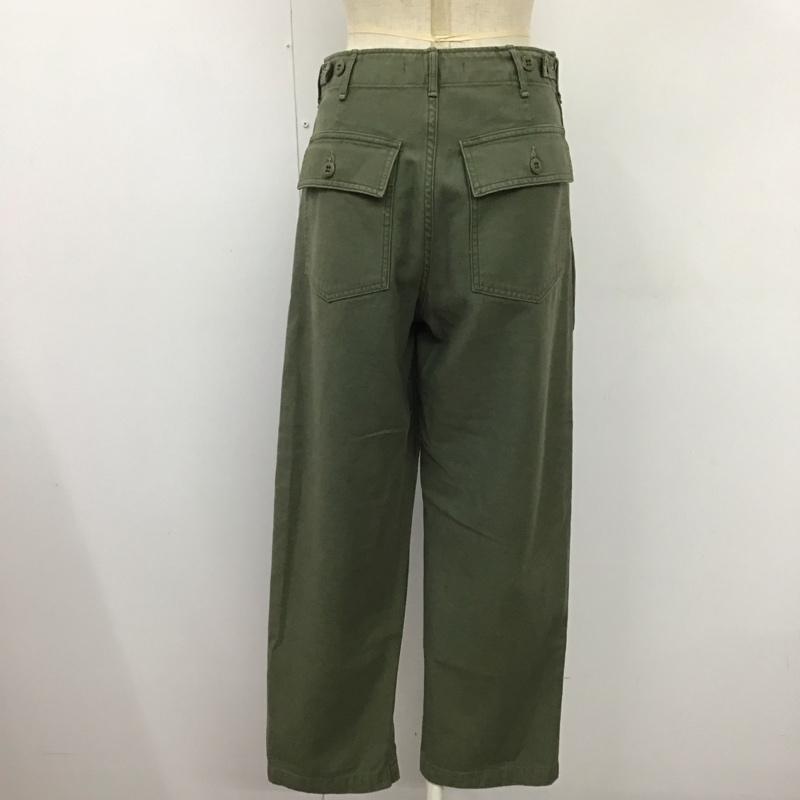 ジョンブル Johnbull パンツ ワークパンツ、ペインターパンツ AP456 ベイカーパンツ SS 無地 カーキ / カーキ /  レディース USED 古着 中古 10109718