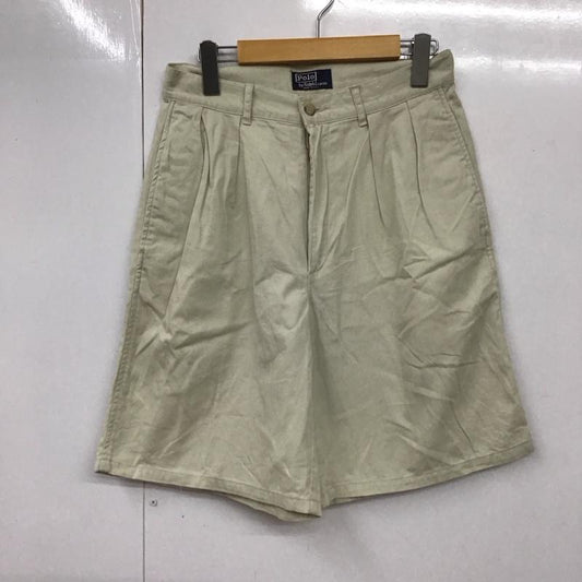 ポロバイラルフローレン Polo by RALPH LAUREN パンツ ショートパンツ ハーフパンツ ショートパンツ カジュアルパンツ 90s usa製 29インチ 無地 ベージュ / ベージュ /  メンズ USED 古着 中古 10112128
