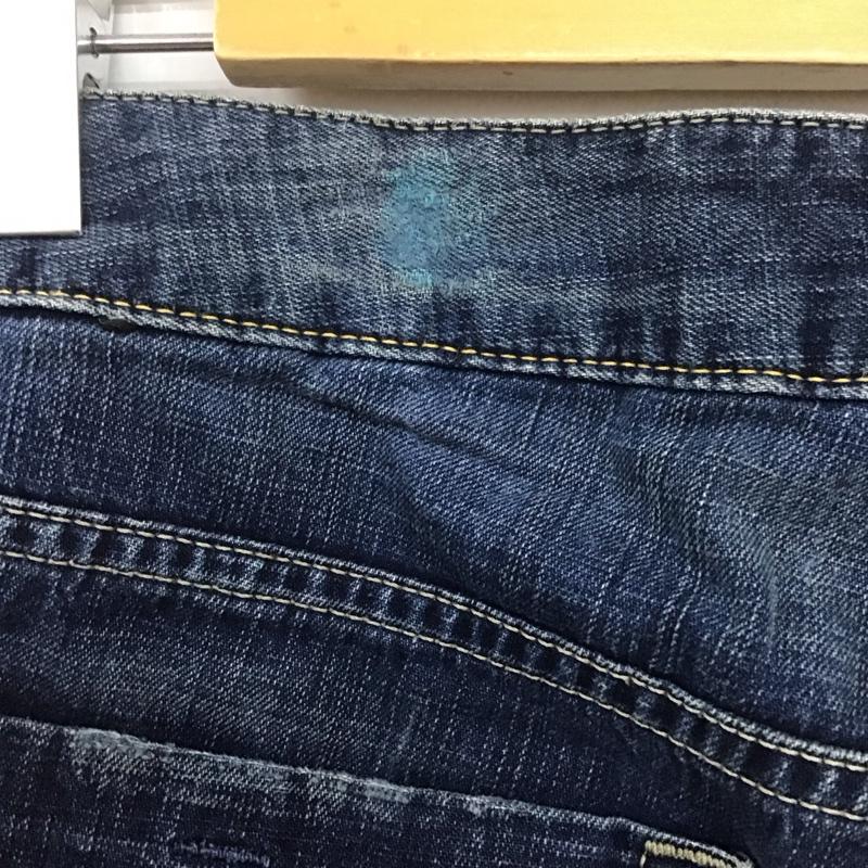 ディーゼル DIESEL パンツ デニム、ジーンズ デニムパンツ ストレートパンツ ワイドパンツ カジュアルパンツ 32インチ 無地 インディゴ / インディゴ /  メンズ USED 古着 中古 10108491