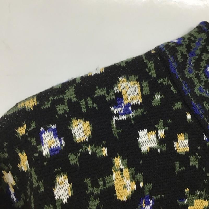 ニコアンド niko and... カーディガン 長袖 長袖ニットカーディガン フロントボタン 総柄 マルチカラー / マルチカラー /  レディース USED 古着 中古 10145132