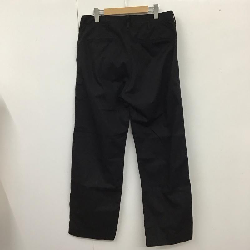フルカウント FULLCOUNT パンツ チノパン チノパン カジュアルパンツ ワイドパンツ ストレートパンツ 34 無地 黒 / ブラック /  メンズ USED 古着 中古 10117563