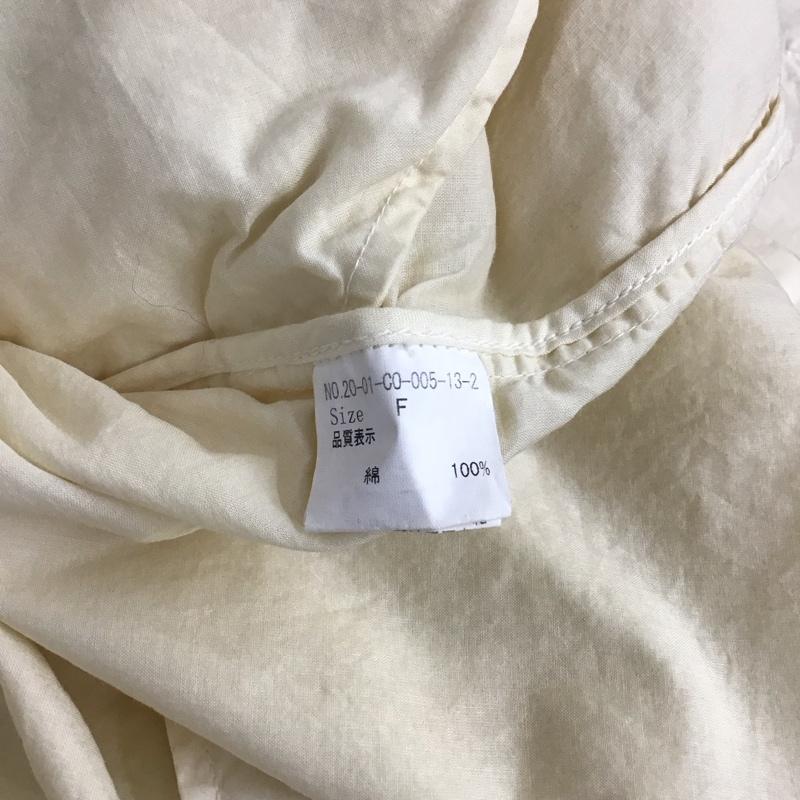 エボニーアイボリー Ebonyivory ジャケット、上着 ジャケット、ブレザー ロングジャケット アウター ロングコート FREE 無地 アイボリー / アイボリー /  レディース USED 古着 中古 10143724