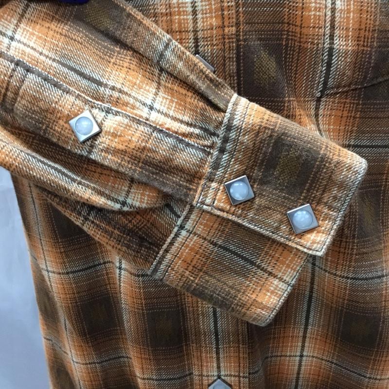 フラットヘッド The Flat Head シャツ、ブラウス 長袖 長袖シャツ カラーシャツ ポケットシャツ 長袖カットソー チェックシャツ 40 チェック マルチカラー / マルチカラー /  メンズ USED 古着 中古 10114786