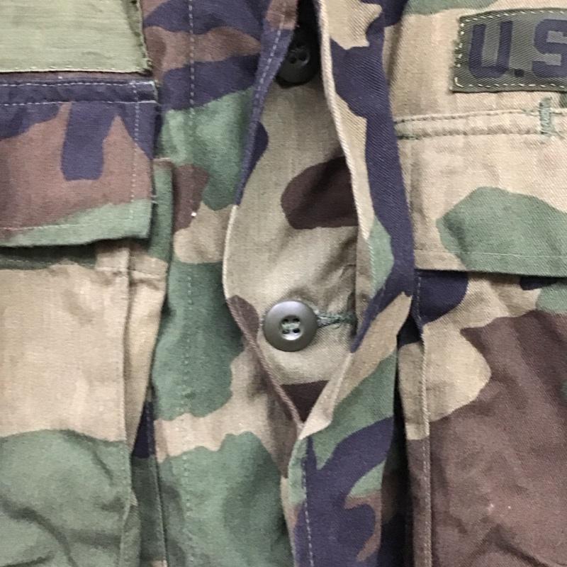 ミリタリー ミリタリー ジャケット、上着 ジャケット、ブレザー ミリタリージャケット 前ボタンジャケット アメリカ軍 フィールドシャツ 80s S カモフラージュ柄・迷彩 マルチカラー / マルチカラー /  メンズ USED 古着 中古 10132427