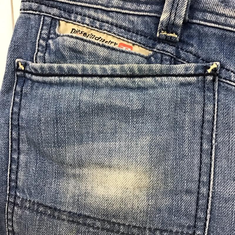 ディーゼル DIESEL パンツ ショートパンツ デニムパンツ ショートパンツ ハーフパンツ 28インチ 無地 インディゴ / インディゴ /  メンズ USED 古着 中古 10123130