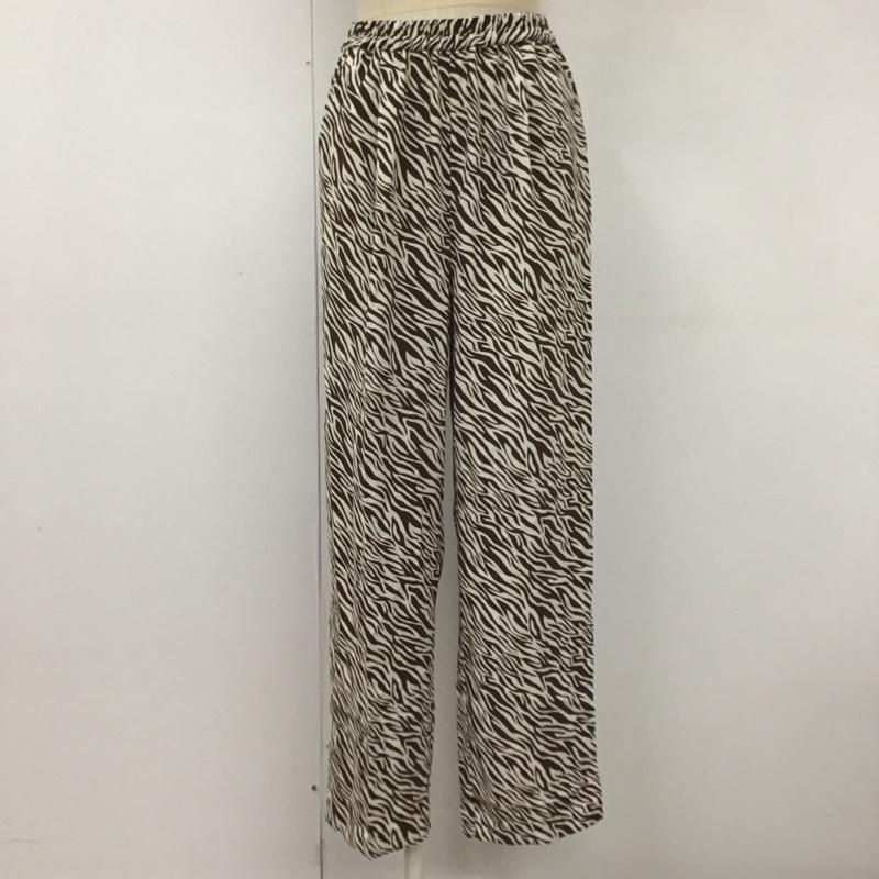 ローリーズファーム LOWRYS FARM パンツ ワークパンツ、ペインターパンツ lf521017tk ワイドパンツ アニマル柄 カジュアルパンツ FREE ヒョウ柄・レオパード柄 マルチカラー / マルチカラー /  レディース USED 古着 中古 10113043