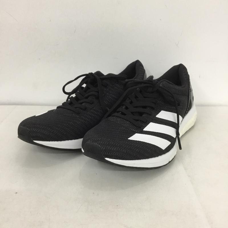 アディダス adidas スニーカー スニーカー G28861 ADIZERO BOSTON 8 26cm 26.0cm ロゴ、文字 黒 / ブラック / X 白 / ホワイト /  メンズ USED 古着 中古 10142503