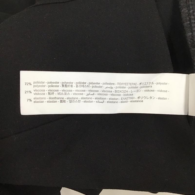 ザラ ZARA パンツ スラックス M 無地 黒 / ブラック /  レディース USED 古着 中古 10123411