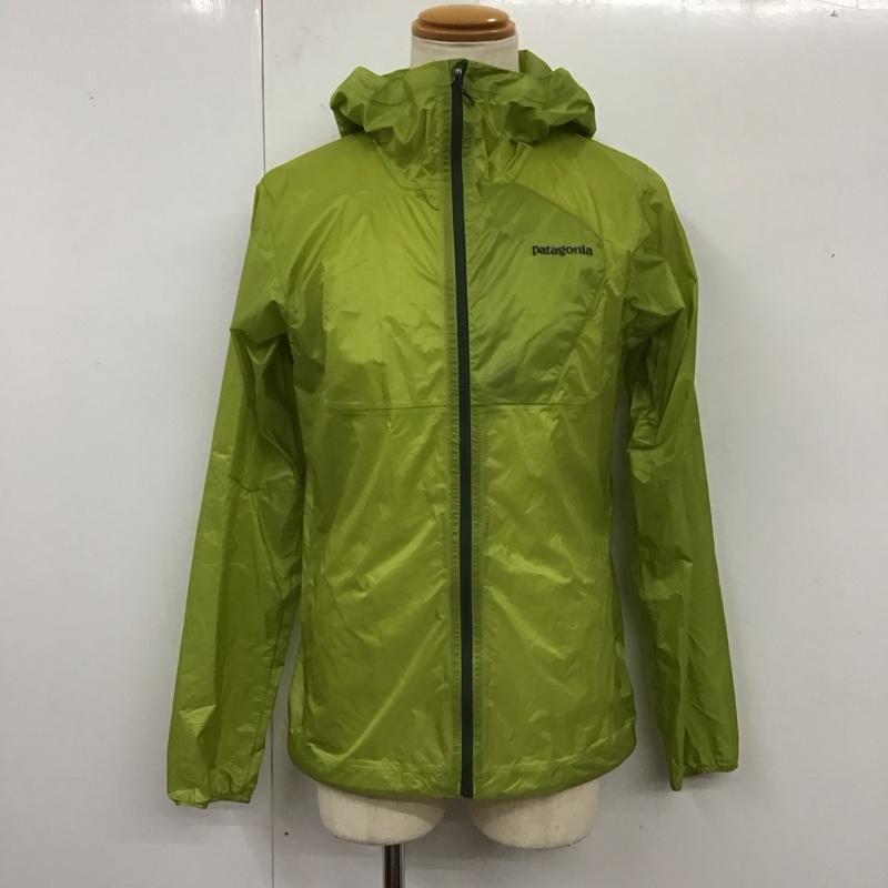 パタゴニア patagonia ジャケット、上着 ジャンパー、ブルゾン 85190sp14 ナイロンジャケット ジップアップジャケット アウター S ロゴ、文字 緑 / グリーン /  メンズ USED 古着 中古 10119542