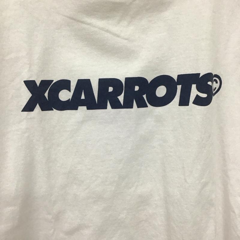 エクストララージ XLARGE Tシャツ 半袖 半袖カットソー プリントTシャツ クルーネックカットソー L プリント 白 / ホワイト /  メンズ USED 古着 中古 10134940