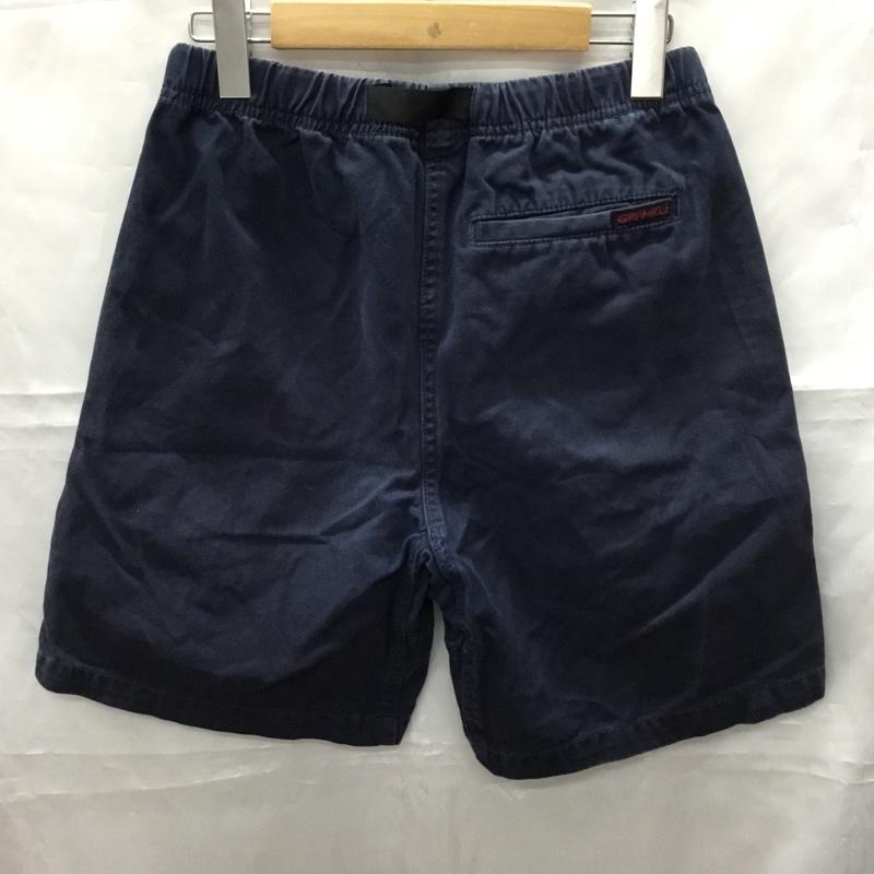グラミチ GRAMICCI パンツ ショートパンツ ハーフパンツ S 無地 紺 / ネイビー /  メンズ USED 古着 中古 10108790