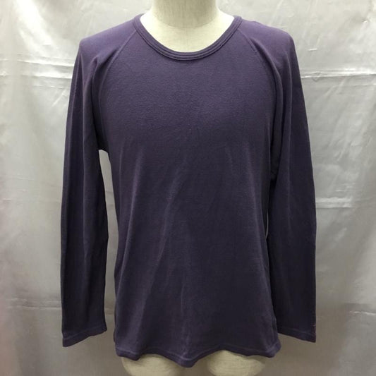 ハリウッドランチマーケット HOLLYWOOD RANCH MARKET カットソー 長袖 XL 無地 紫 / パープル /  メンズ USED 古着 中古 10108871