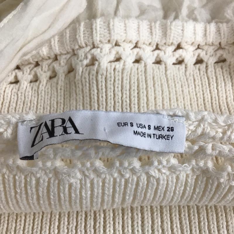 ザラ ZARA キャミソール キャミソール ビスチェ S 無地 オフホワイト / オフホワイト /  レディース USED 古着 中古 10114142