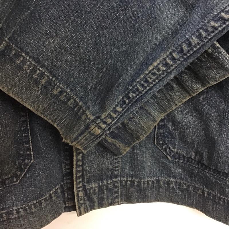 バズリクソンズ Buzz Rickson s ジャケット、上着 ジャンパー、ブルゾン u.s.navy. shawlcollerdenimジャケット デニムジャケット 40 無地 インディゴ / インディゴ /  メンズ USED 古着 中古 10148898