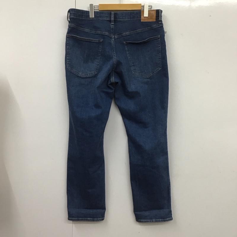 ジーユー GU パンツ デニム、ジーンズ 321-351032 UNDERCOVER スリムダメージジーンズ XL ダメージ加工 青 / ブルー /  メンズ USED 古着 中古 10107060