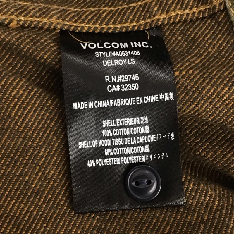 ボルコム VOLCOM パーカー 長袖 長袖シャツ 無地シャツ カラーシャツ パーカー M 無地 マルチカラー / マルチカラー /  メンズ USED 古着 中古 10144488