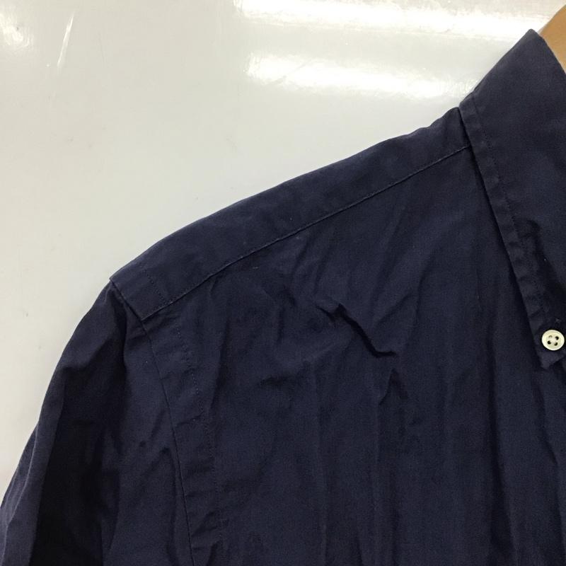 ラルフローレン RALPHLAUREN シャツ、ブラウス 半袖 半袖シャツ ボタンダウンシャツ カラーシャツ ボタンダウンシャツ S ロゴ、文字 紺 / ネイビー /  メンズ USED 古着 中古 10133379