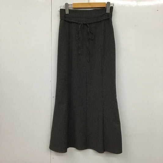 ローリーズファーム LOWRYS FARM スカート ロングスカート M チェック マルチカラー / マルチカラー /  レディース USED 古着 中古 10129528