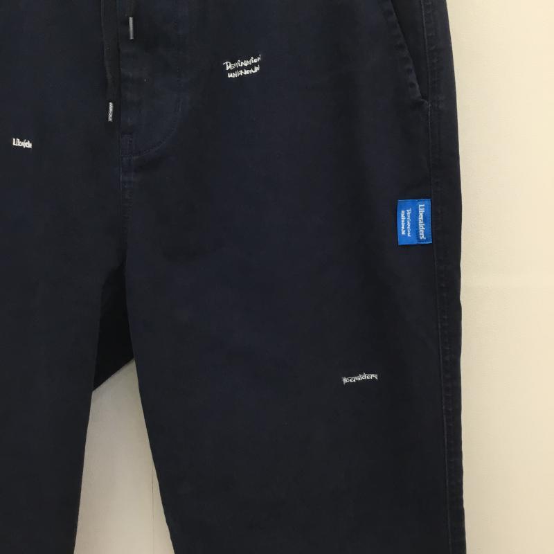 リベレイダース Liberaiders パンツ ワークパンツ、ペインターパンツ L ロゴ、文字 X 刺繍 紺 / ネイビー /  メンズ USED 古着 中古 10129327