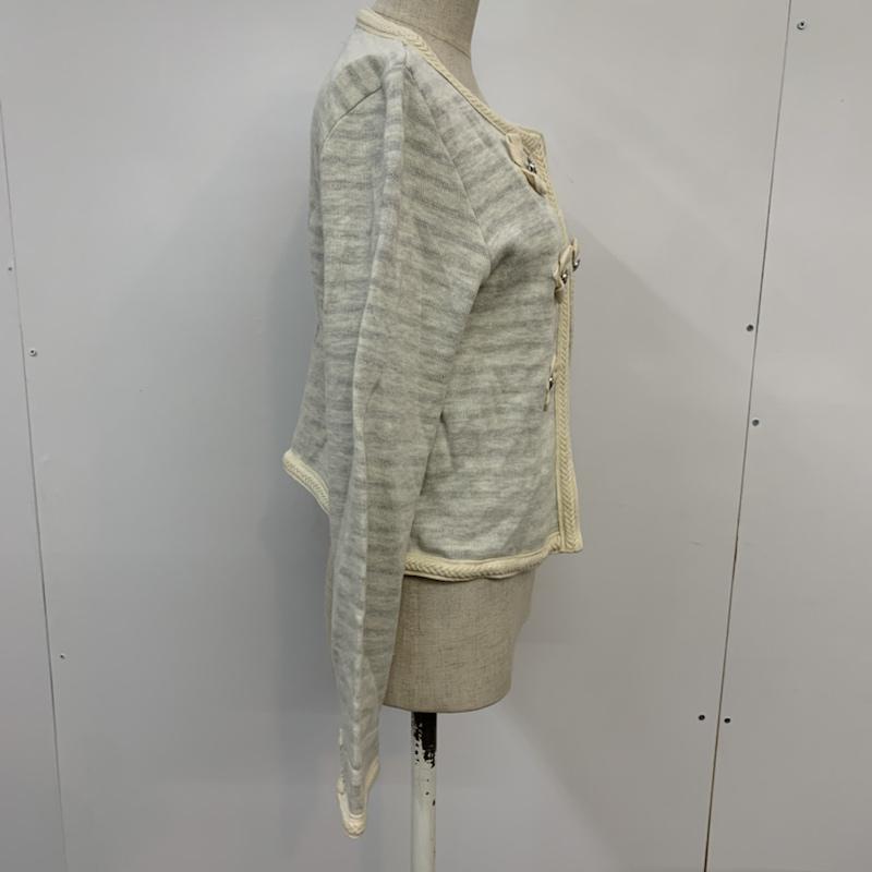 オリーブデオリーブ OLIVE des OLIVE カーディガン 長袖 無地 オフホワイト / オフホワイト /  レディース USED 古着 中古 10042946