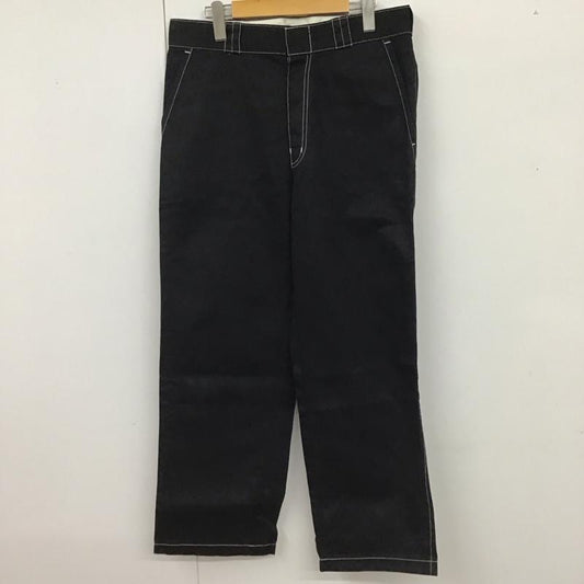 ステューシー STUSSY パンツ ワークパンツ、ペインターパンツ ワークパンツ ワイドパンツ カジュアルパンツ dickies コラボ 34 無地 黒 / ブラック /  メンズ USED 古着 中古 10116393