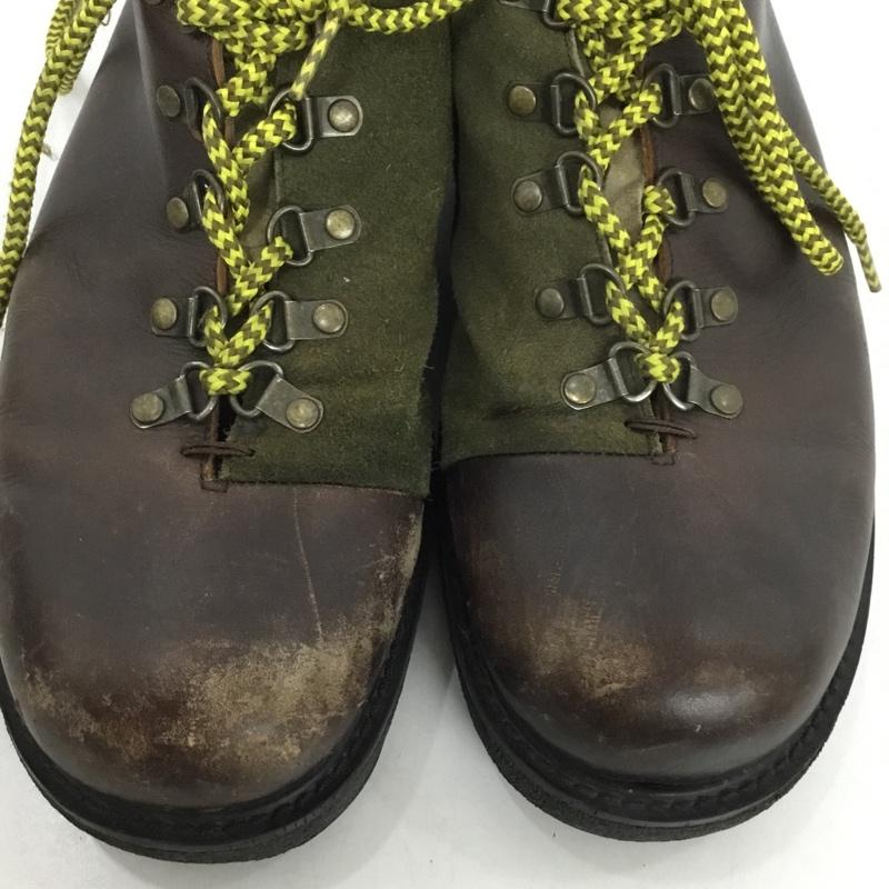 グラム glamb カジュアルシューズ カジュアルシューズ レザー スエード 無地 ダークブラウン / ダークブラウン / X カーキ / カーキ /  メンズ USED 古着 中古 10147127