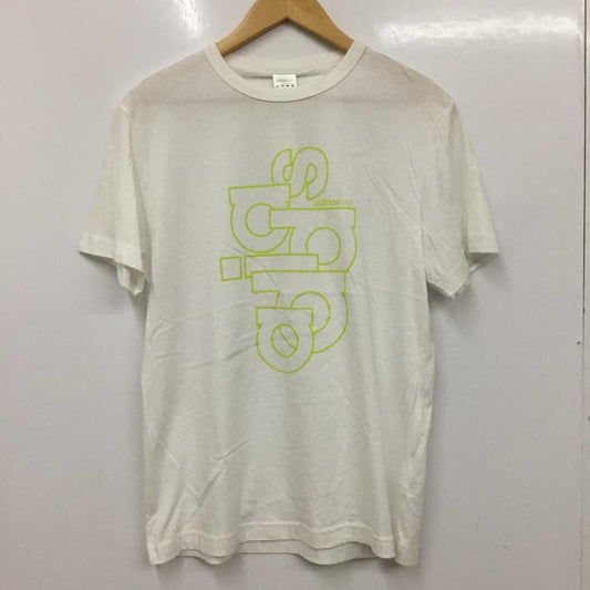 アディダス adidas Tシャツ 半袖 AP4545 アウトラインロゴTシャツ L プリント 白 / ホワイト /  メンズ USED 古着 中古 10135048