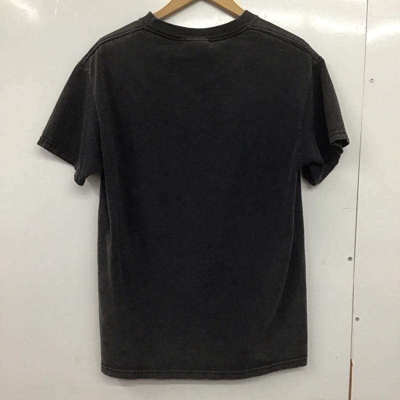 古着 USED Tシャツ 半袖 半袖カットソー プリントTシャツ クルーネックカットソー 古着 M プリント ダークグレー / ダークグレー /  メンズ USED 古着 中古 10148931