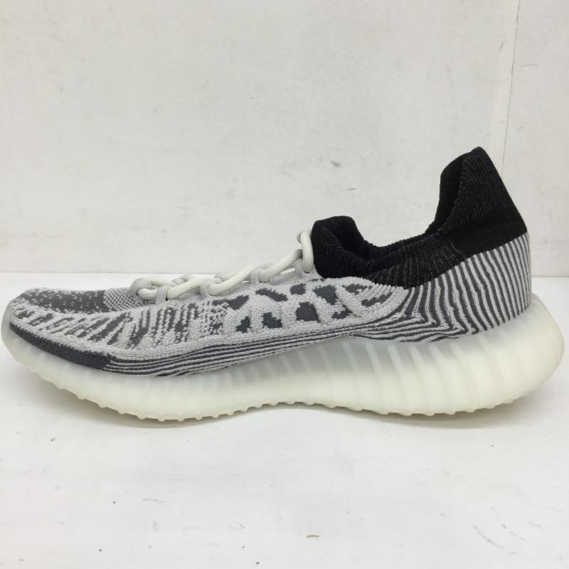 イージー YEEZY スニーカー スニーカー IG9608 adidas アディダス　YZY 350 V2 CMPCT SLATE WHITE 27.5cm 総柄 白 / ホワイト / X 灰 / グレー /  メンズ USED 古着 中古 10114204