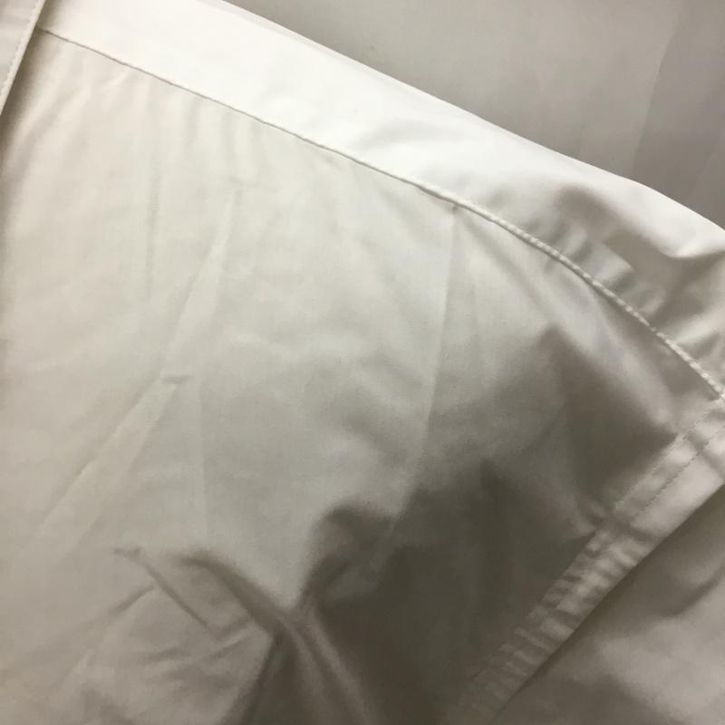 ジーユー GU シャツ、ブラウス 半袖 331-351027 UNDERCOVERジップポケットシャツ 半袖シャツ カジュアルシャツ L 無地 白 / ホワイト /  メンズ USED 古着 中古 10111301