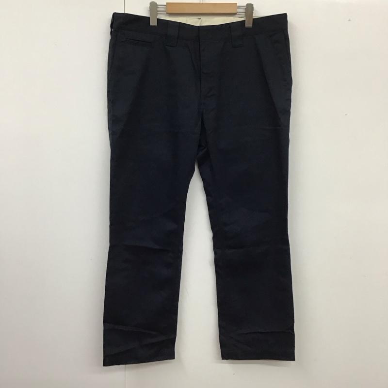 ディッキーズ Dickies パンツ ワークパンツ、ペインターパンツ ワークパンツ ワイドパンツ カジュアルパンツ 38 無地 紺 / ネイビー /  メンズ USED 古着 中古 10110442
