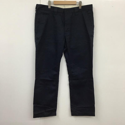 ディッキーズ Dickies パンツ ワークパンツ、ペインターパンツ ワークパンツ ワイドパンツ カジュアルパンツ 38 無地 紺 / ネイビー /  メンズ USED 古着 中古 10110442